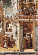 Carlo Crivelli Annunciation with St Emidius Sweden oil painting artist